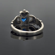 Load image into Gallery viewer, Claddagh ring CZ
