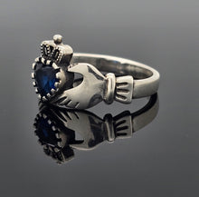 Load image into Gallery viewer, Claddagh ring CZ