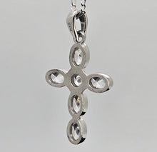 Load image into Gallery viewer, White Cross Pendant