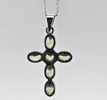 Load image into Gallery viewer, Yellow Cross Pendant