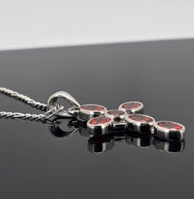 Load image into Gallery viewer, Red-orange Cross Pendant