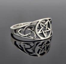 Load image into Gallery viewer, Celtic Pentacle Ring