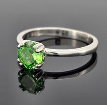 Load image into Gallery viewer, Square Solitaire CZ Ring