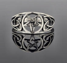 Load image into Gallery viewer, Celtic Pentacle Ring
