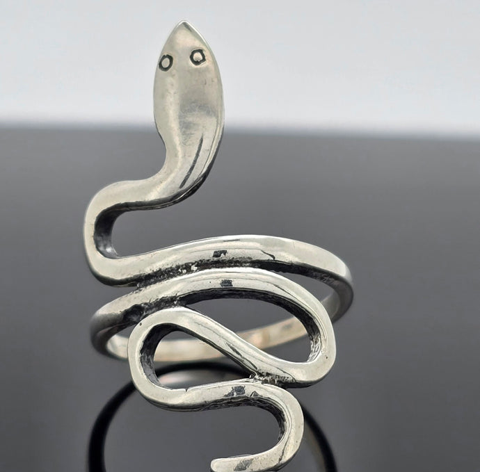 Plain Snake Ring