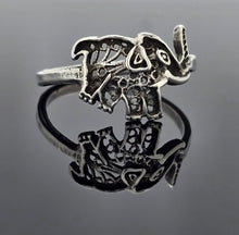 Load image into Gallery viewer, Filigree Elephant Ring
