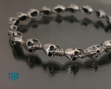 Load image into Gallery viewer, Skulls Bangle
