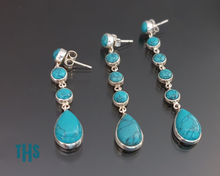 Load image into Gallery viewer, Jabel Turquoise Earrings
