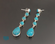 Load image into Gallery viewer, Jabel Turquoise Earrings
