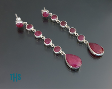 Load image into Gallery viewer, Jabel Ruby Earrings
